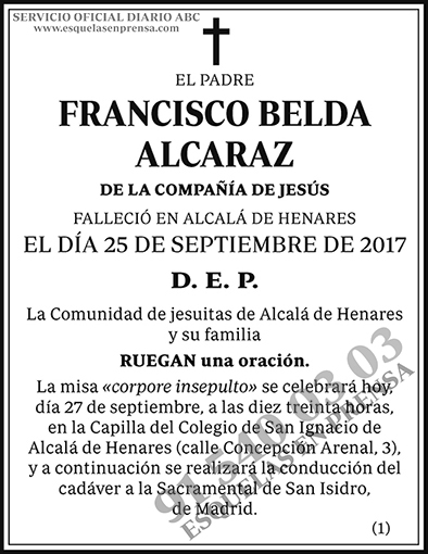 Francisco Belda Alcaraz